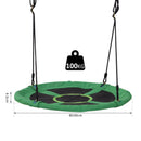 Homcom Kids Swing Black & Green