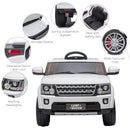 Kids Electric Ride on Car Landrover Discovery 12v - White