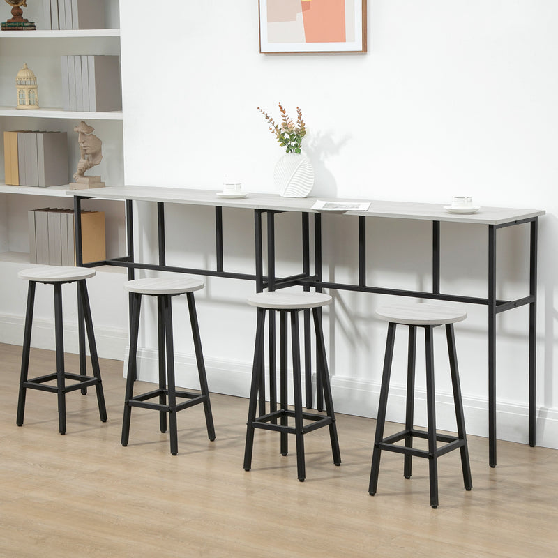 Gray high top table discount
