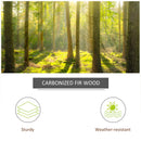 Outsunny Wood Garden Wishing Well Fountain Barrel Waterfall with Pump for Garden