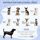 PawHut Dog Sofa Bed, Kitten Couch Chair w/ Soft Cushion, for Small Dogs - Blue