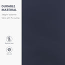 Outsunny Garden Sun Shade Canopy Retractable Awning, 4 x 3(m) Blue and White