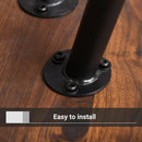 HOMCOM Coffee Table Set of 2 Nesting End Side Tables Living Room Home Office