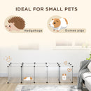 PawHut Pet Playpen, 18 Panels DIY Small Animal Cage, for Guinea Pigs, Hegehogs