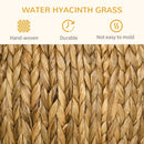 PawHut Rattan Cat House Stool for Rest w/ Soft Cushion 44 x 43 x 41cm