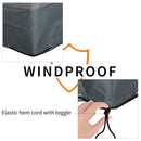 Outsunny 190x72x76cm Rectangular Patio Furniture Cover for Chairs 600D Oxford