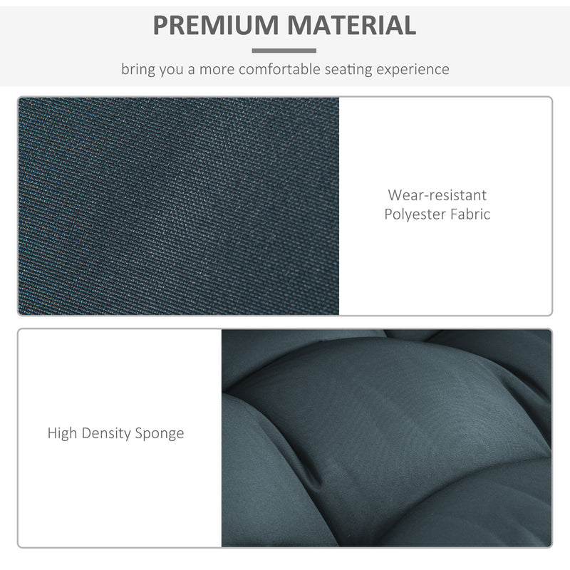 Outsunny  Seat Cushion Set - Grey