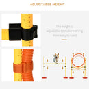 PawHut Outdoor 3 PC Dog Pet Agility Training Garden Starter Obstacle Set For Dog
