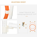 PawHut Six-Piece Dog Agility Equpiment Set w/ Carry Bag