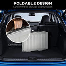 HOMCOM Duo Wheelchair Ramp Pushchair Mobility Assistance w/Carry Handle 72x61cm