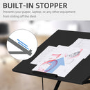 Vinsetto Adjustable Laptop Stand Tilt Writing Desk Workstation w/ Stopper