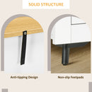 HOMCOM Sideboard Storage Cabinet Freestanding Kitchen Cupboard with Drawers