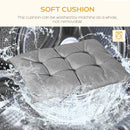 PawHut 65cm Raised Pet Bed Elevated Dog bed For Small Sized Dogs Cushion