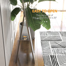 HOMCOM Full Length Mirror, Farmhouse Wall Mirror, Hanging & Freestanding