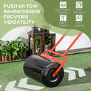 Outsunny Combination Push/Tow Lawn Roller Filled w/ 38L Sand or Water Garden