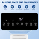 HOMCOM 9,000 BTU Portable Air Conditioner Unit With WiFi Smart App, 20m²