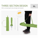 Outsunny arc1.7m Outdoor Beach Umbrella Parosol Tilt Sun Shelter w/  Bag Green