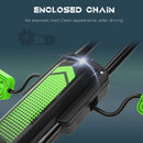 HOMCOM Children Pedal Go Kart W/ Adjustable Seat, Rubber Wheels, Brake - Green