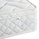 HOMCOM Single Mattress W/ Breathable Foam Pocket Innerspring 190cmx90cmx22.5cm