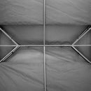 Outsunny 3x4m Gazebo Replacement Roof Canopy 2 Tier Top UV Cover Patio Grey