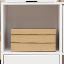 Vinsetto Printer Stand Mobile Office Storage Cabinet W/ Shelves Drawers, White