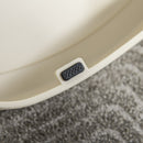 PawHut Foldable Pet Stairs 3 Steps with Non-slip Mats for Small Dogs, Cream