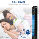 HOMCOM LED Tower Fan With 70° Oscillation 3 Speed 3 Mode LED Panel Remote Black