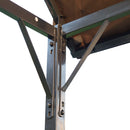 Outsunny Gazebo Marquee Canopy Awning Shelter Garden Patio BBQ Tent Grill Black