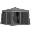 Outsunny Gazebo Grey