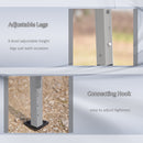 Outsunny 3 x 6 m Pop Up Gazebo Patio Party Event Heavy Duty Canopy Grey