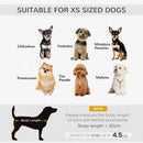 PawHut Dog Sofa Bed w/ Removable Soft Cushion for XS Size Dogs - Grey