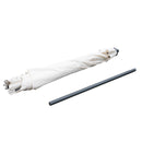 Outsunny 2.8m Patio Umbrella Parasol Outdoor Table Umbrella 6 Ribs Off-White
