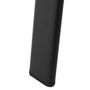 Outsunny 106cm Round Garden Dining Table with Parasol Hole Tempered Glass Top