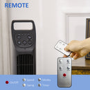 HOMCOM Oscillating Tower Fan Cooling With Remote, 4H Timer For Home Office
