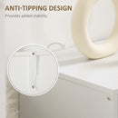 HOMCOM Free Standing Sideboard Storage Cabinet, Accent Cupboard with Drawer