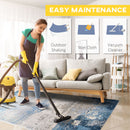 HOMCOM Blue Large Area Rug, Render Carpet for Living Room Bedroom, 160x200cm