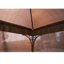 Outsunny 3m x 3m Garden Metal Gazebo Marquee Party Tent Canopy Shelter Pavilion