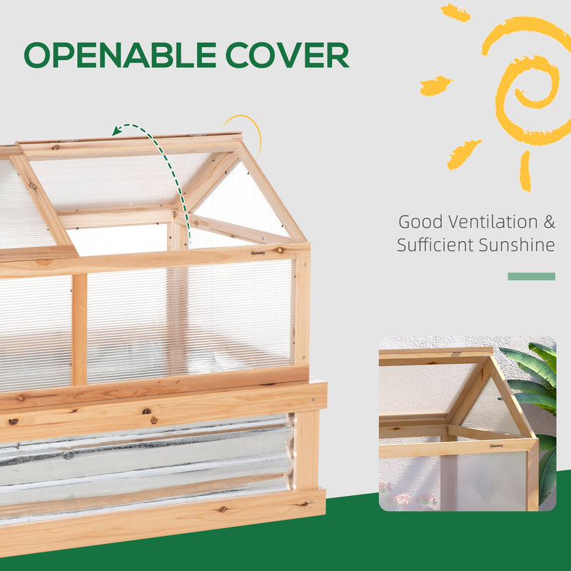 Outsunny Raised Garden Bed Kit