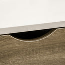 HOMCOM Modern Coffee Tables for Living Room w/ Storage Shelves, White