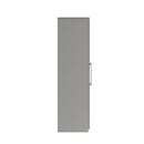 Chester Ready Assembled Wardrobe with 4 Doors & 2 Mirrors - Light Grey