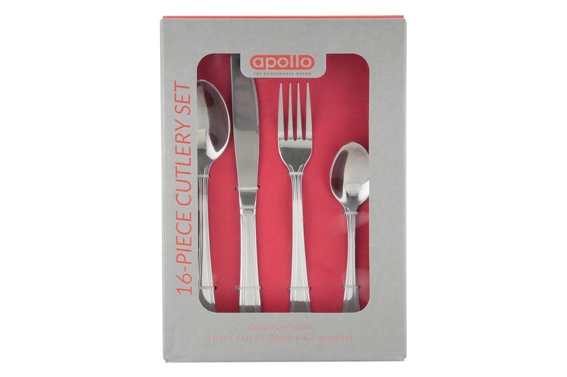 Apollo Cutlery Set Fino 16 Piece