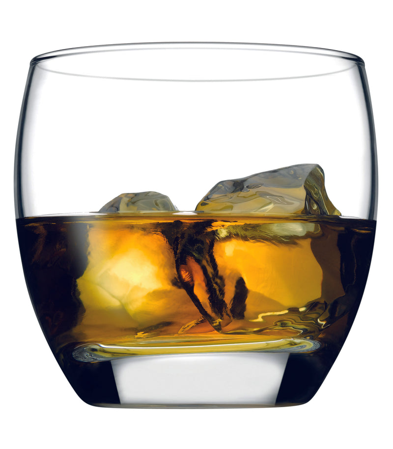 Barrel Glass Tumbler 3 Pack 340ml