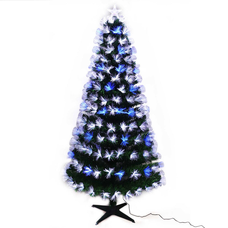 Christmas Sparkle Fibre Optic Christmas Tree Fibre Burst 6ft 1.8m