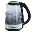 Daewoo Callisto Glass Jug Kettle 1.7L Rapid Boil 2200W
