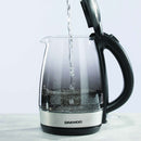 Daewoo Callisto Glass Jug Kettle 1.7L Rapid Boil 2200W