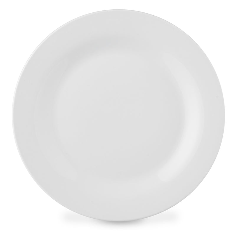 Lewis's 16 Piece Dinner Set - Plain Arctic White