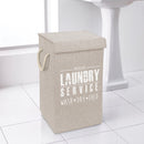 Country Club Laundry Hamper Large 31x31x52cm - Natural