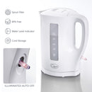Quest 1.7L Plastic Jug Kettle - White