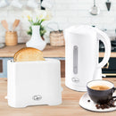 Quest 2 Slice Plastic Toaster - White