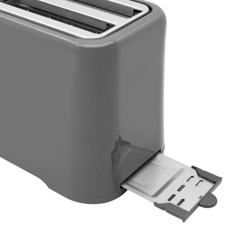 Quest 2 Slice Plastic Toaster - Grey